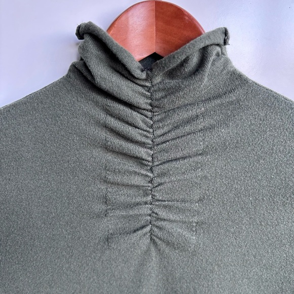 Hem & Thread Olive Knit Top - Picture 3 of 9